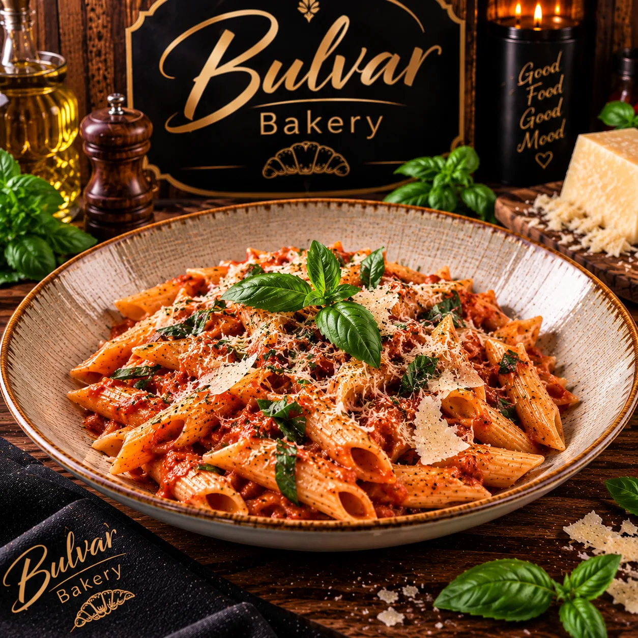 Napoliten Penne Makarna