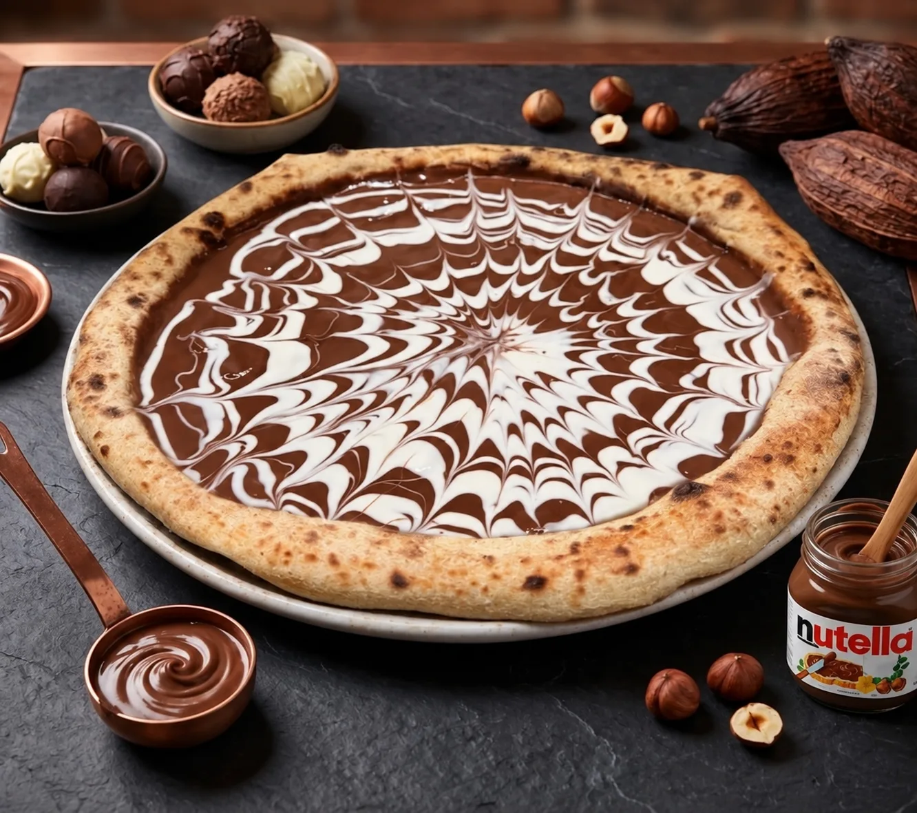 Nutellalı Pizza