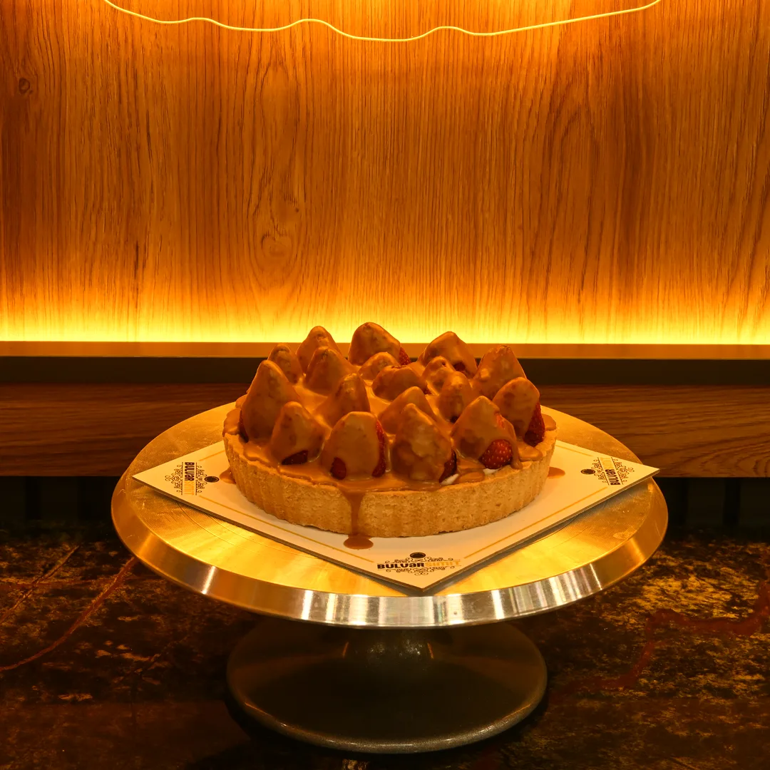 Lotus Çilekli Tart